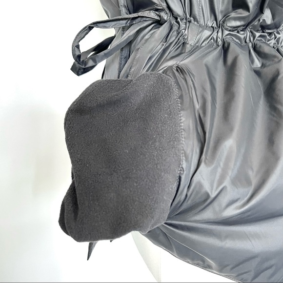 Eggshell Recycled Nylon Hooded Vest by Eileen Fisher - Picture 4 of 12